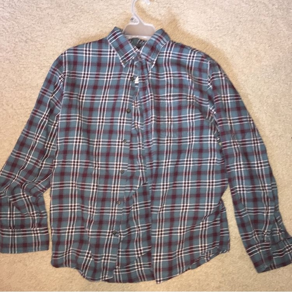 Flannel Bluish Green Men’s (Medium)